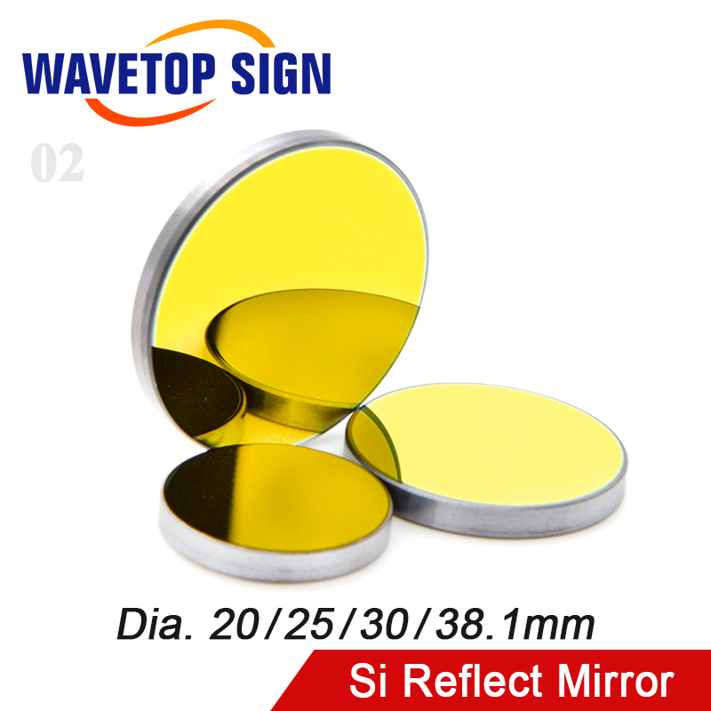 Co2 Laser Mirror - Espejo reflectante WaveTopSign Si Dia.20 25