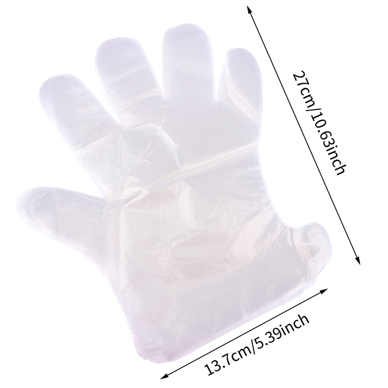 Dust Shoe Cnc - Guantes vacíos desechables de PE, cubiertas