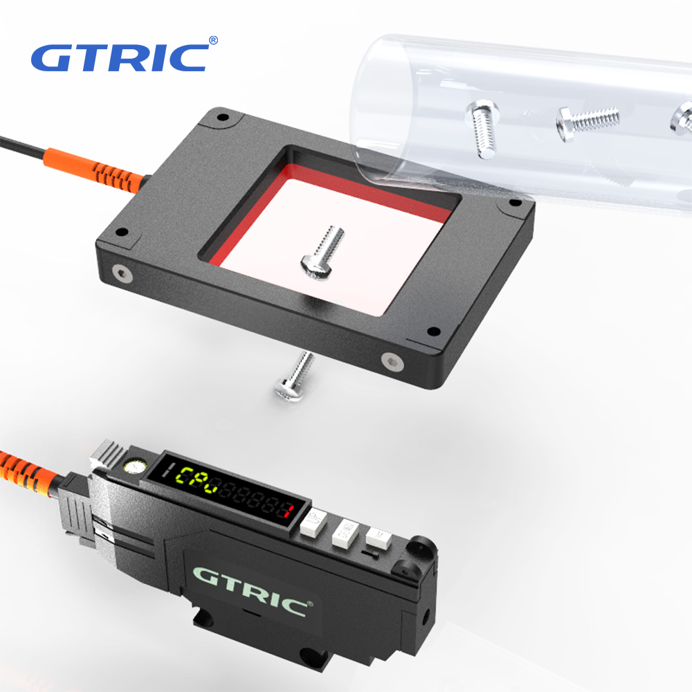 Industrial Laser Distance Sensor - Sensor de fibra óptica GTRIC tipo