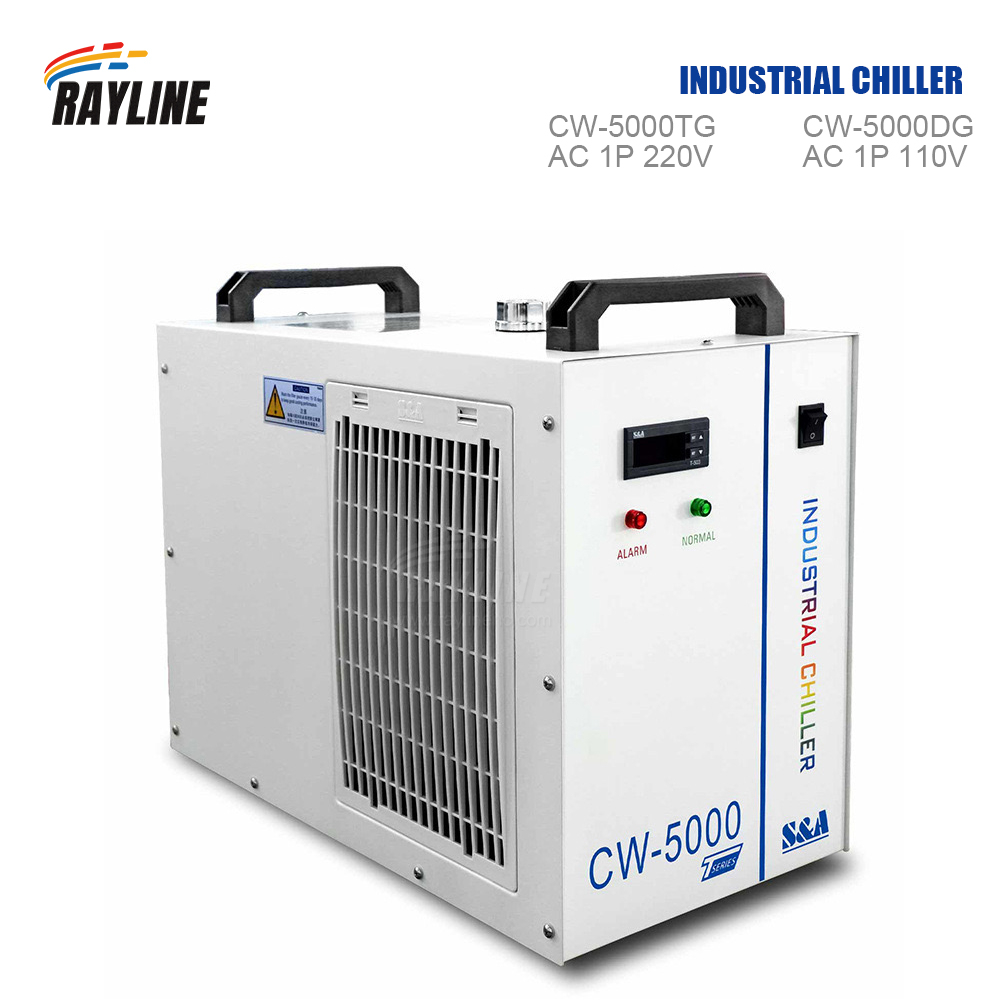 Laser Industrial Chiller - Enfriador de agua industrial S&A CW5000