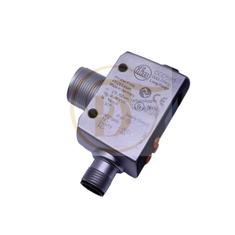 Industrial Laser Distance Sensor - Sensor de Distancia IFM OGD580, Sensor