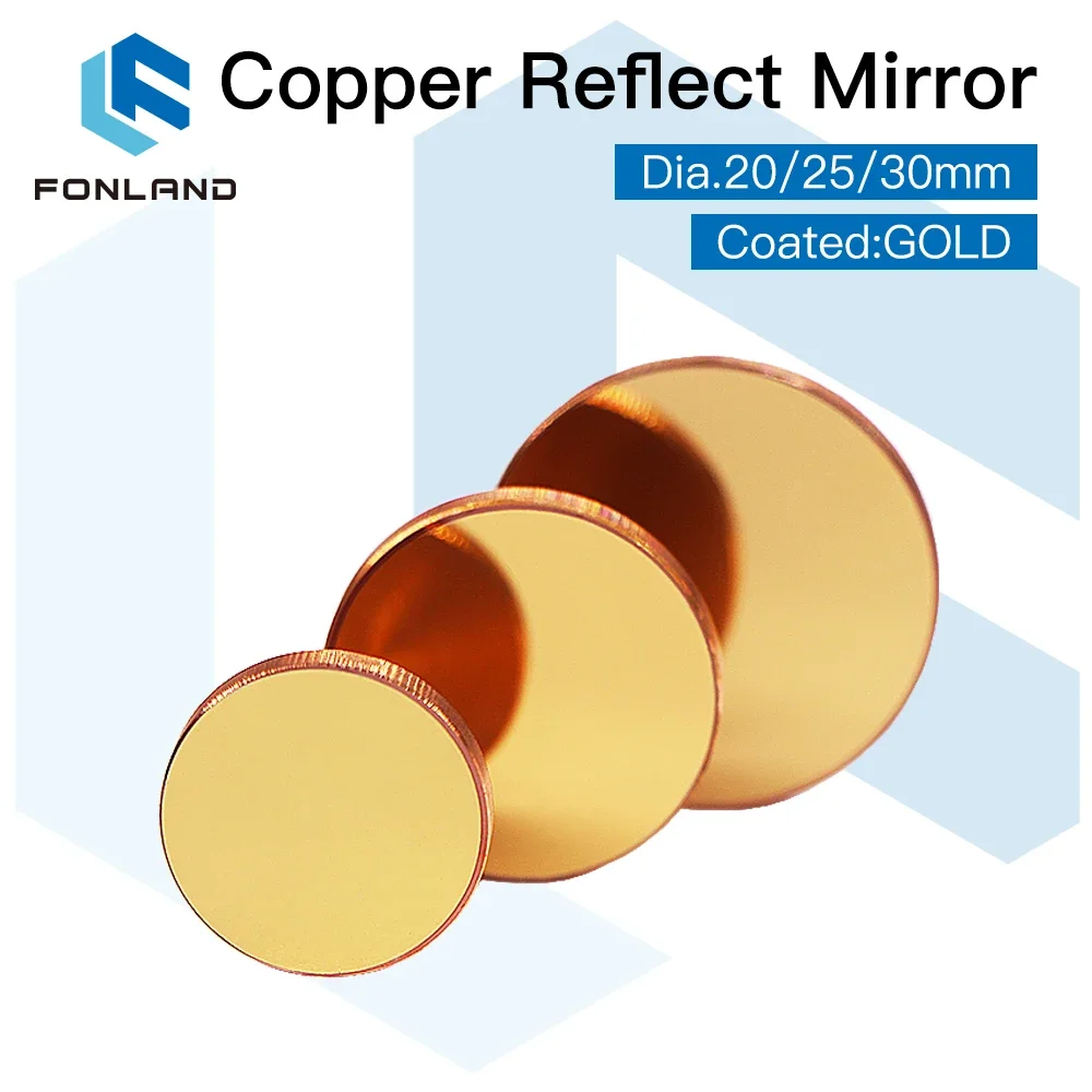 Co2 Laser Mirror - 3 uds Fonland espejo reflectante de