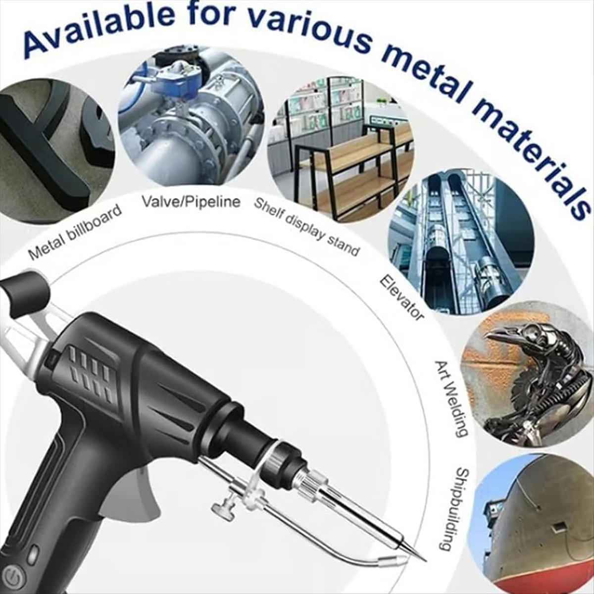 Industrial Handheld Laser Welder - Herramienta de soldadura láser industrial con
