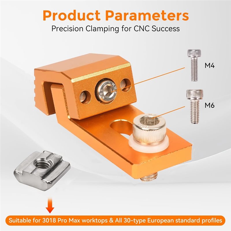 Abrazaderas para máquina CNC 3 - Dust Shoe Cnc reseña y precio