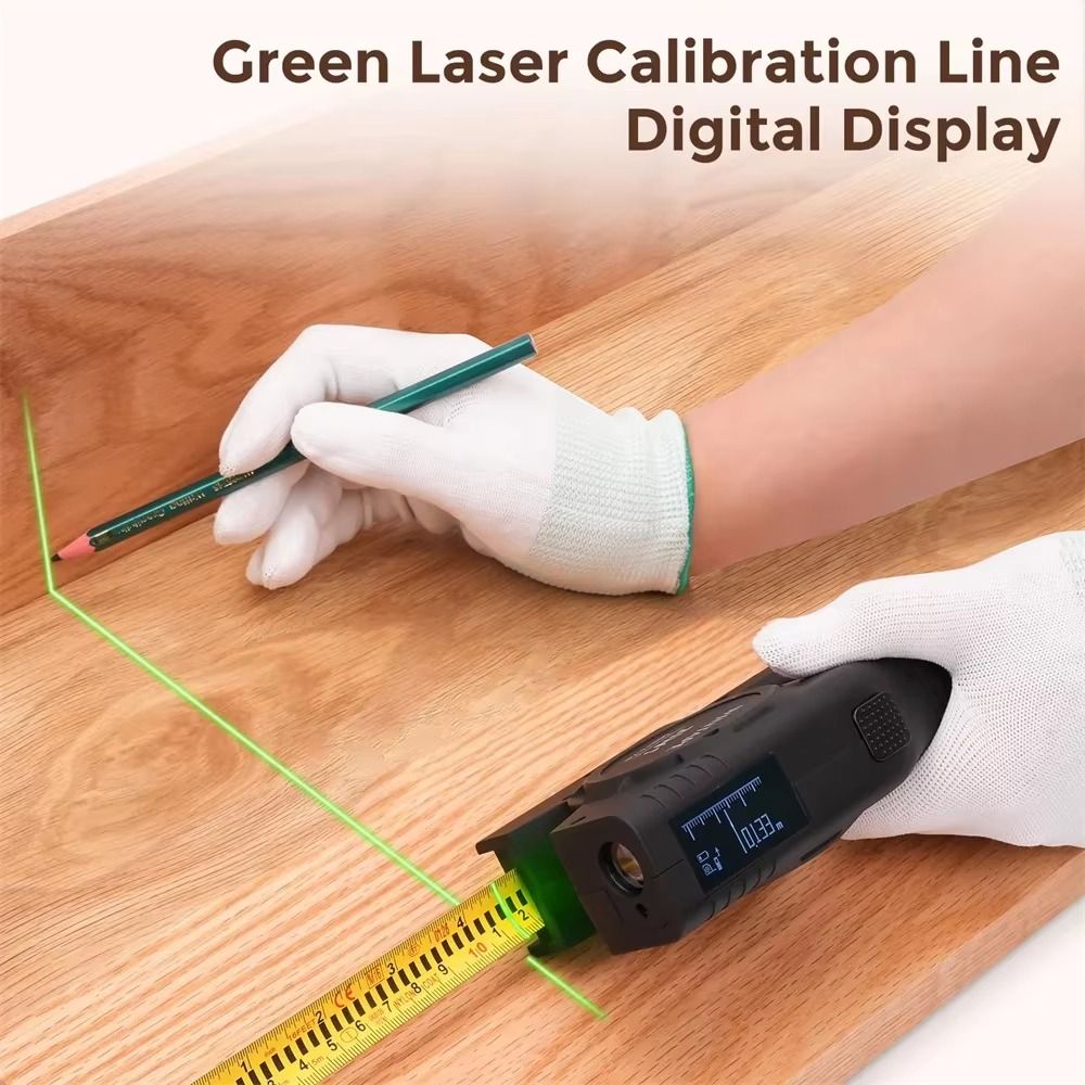 Cinta Métrica Láser 3 en 1, Re - Industrial Laser Distance Sensor reseña y precio