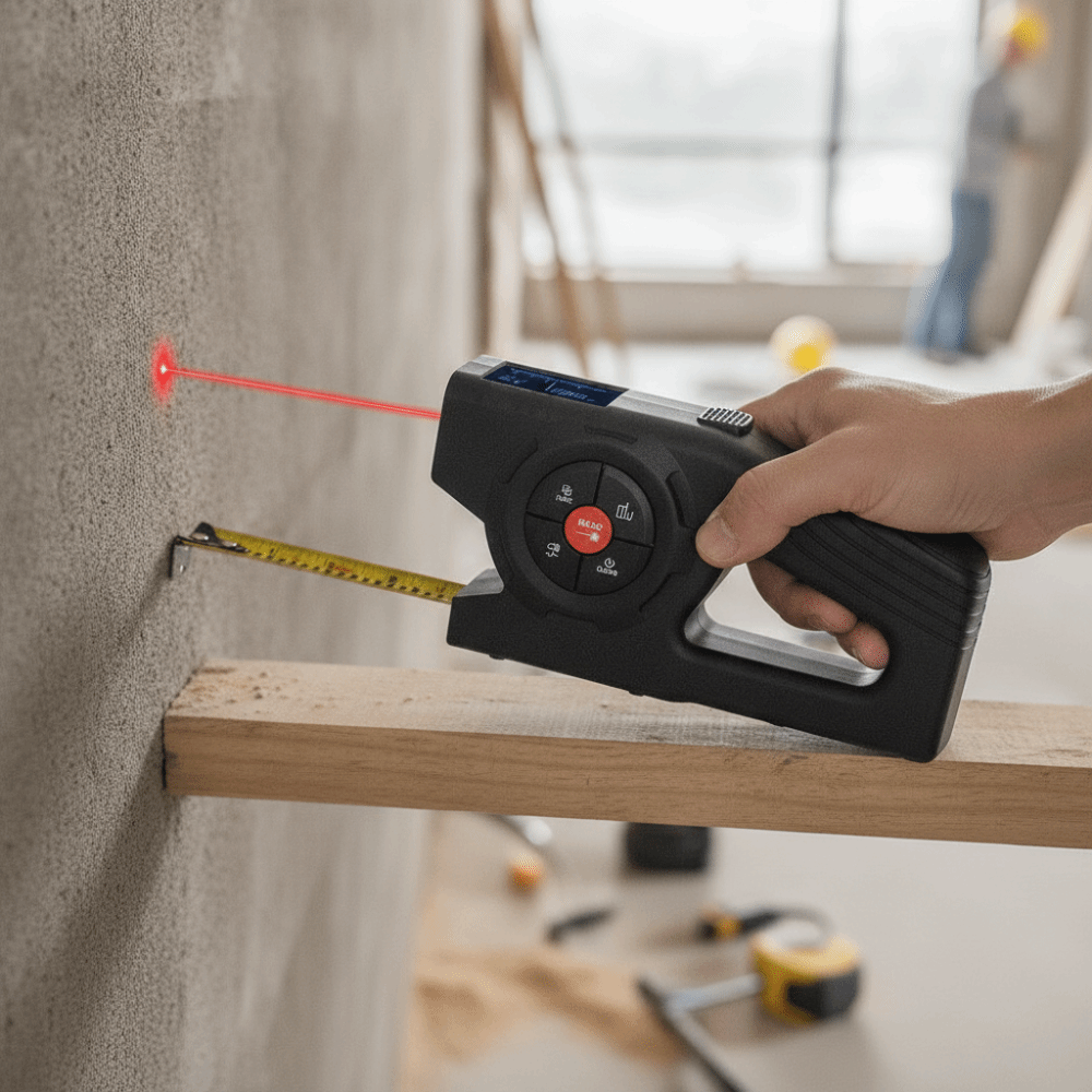 Cinta Métrica Láser 3 en 1, Re - Industrial Laser Distance Sensor reseña y precio