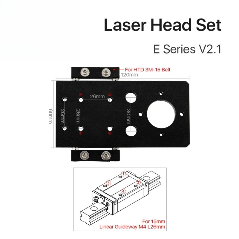Cabezal de CO2 Cloudray Serie  - Co2 Laser Mirror reseña y precio