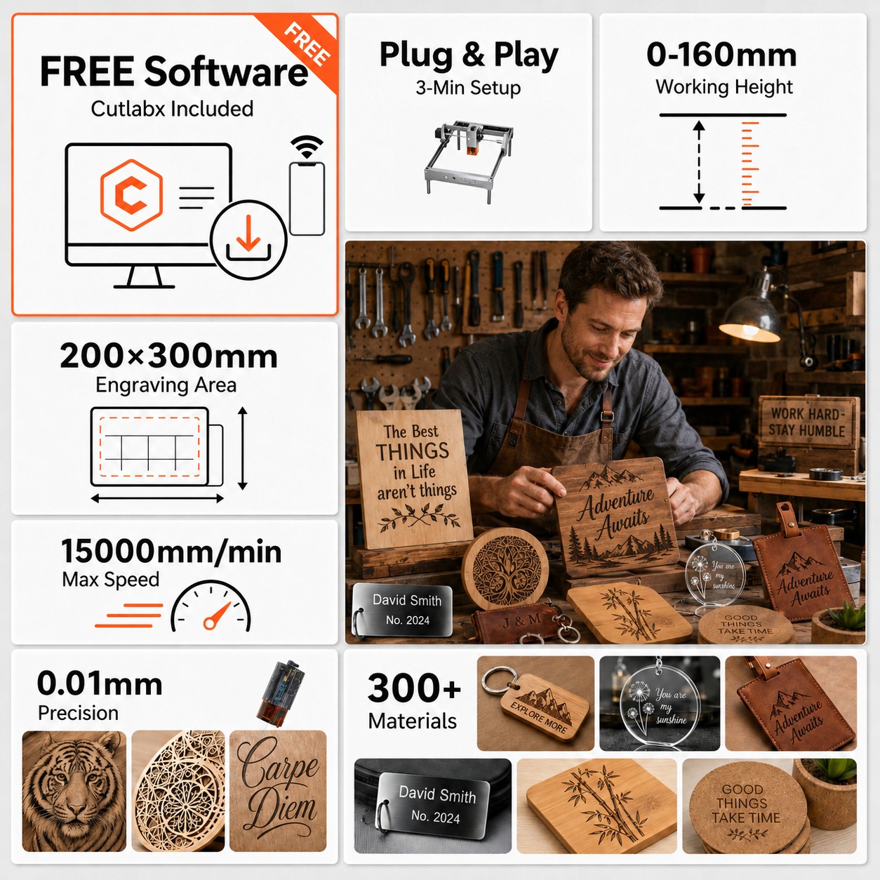 Máquina de Grabado Láser K15PR - Fiber Laser Cutting Machine reseña y precio