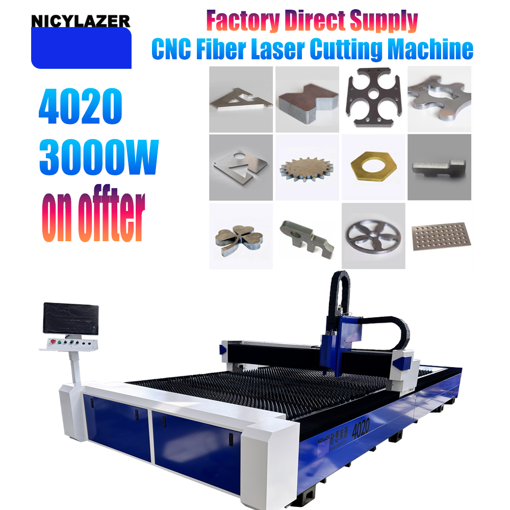 NICYLAZER CNC 3000W 4020 Máqui - Industrial Laser Metal Cutter reseña y precio