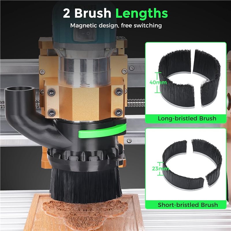 ABLJ 2 piezas de protectores a - Dust Shoe Cnc reseña y precio
