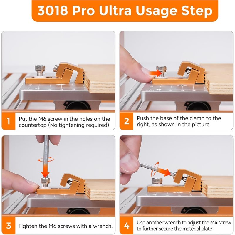 Abrazaderas de presión lateral - Dust Shoe Cnc reseña y precio