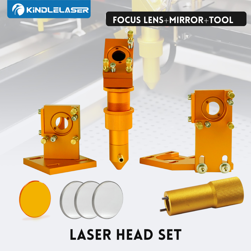 Kindlelaser-Juego de cabezales - Co2 Laser Mirror reseña y precio