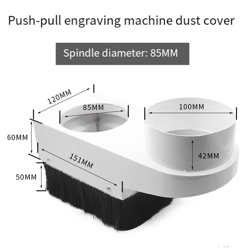 Enrutador CNC, recolector de p - Dust Shoe Cnc reseña y precio