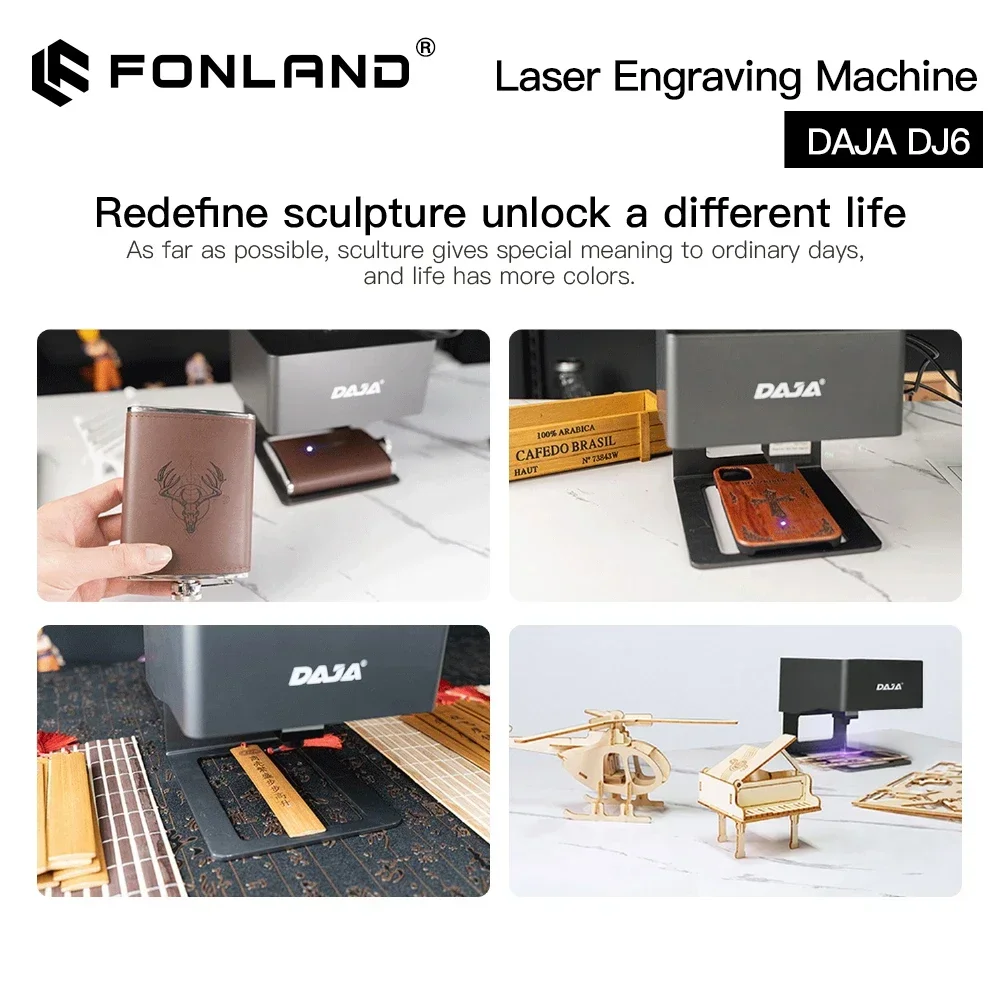 Grabador láser DAJA CNC DIY DJ - Industrial Laser Cutting Machines reseña y precio