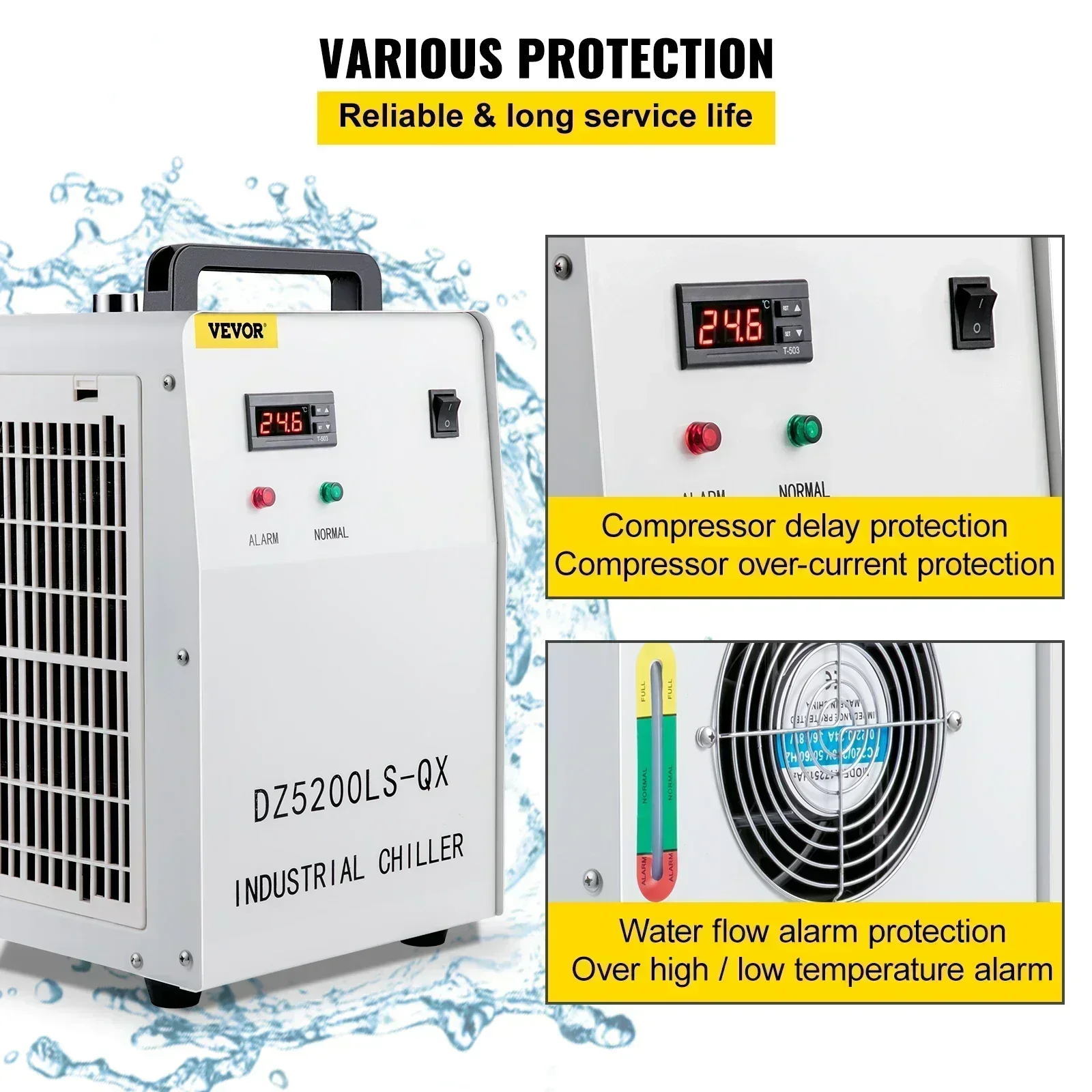 Enfriador de Agua para Máquina - Laser Industrial Chiller reseña y precio