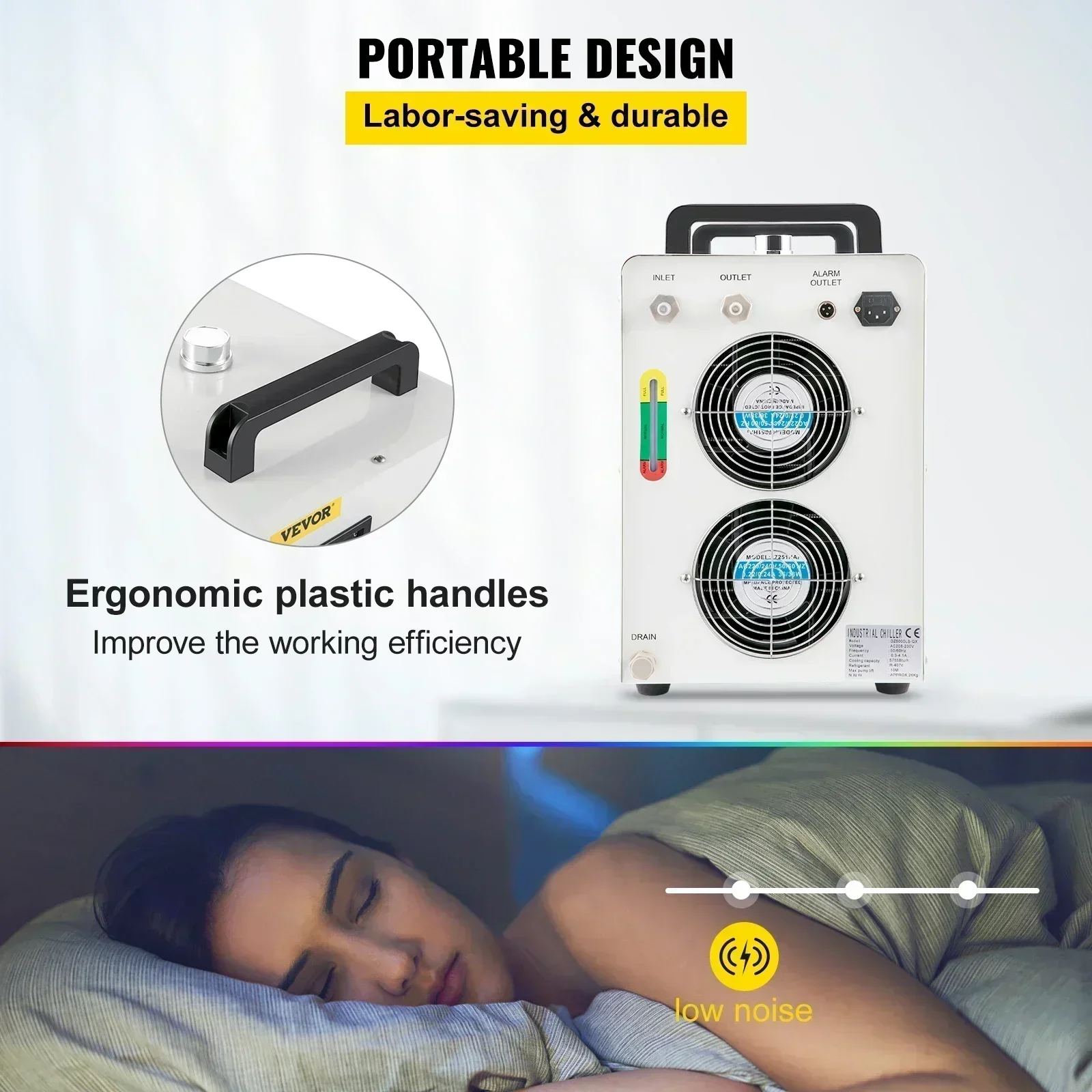 Enfriador de Agua para Máquina - Laser Industrial Chiller reseña y precio