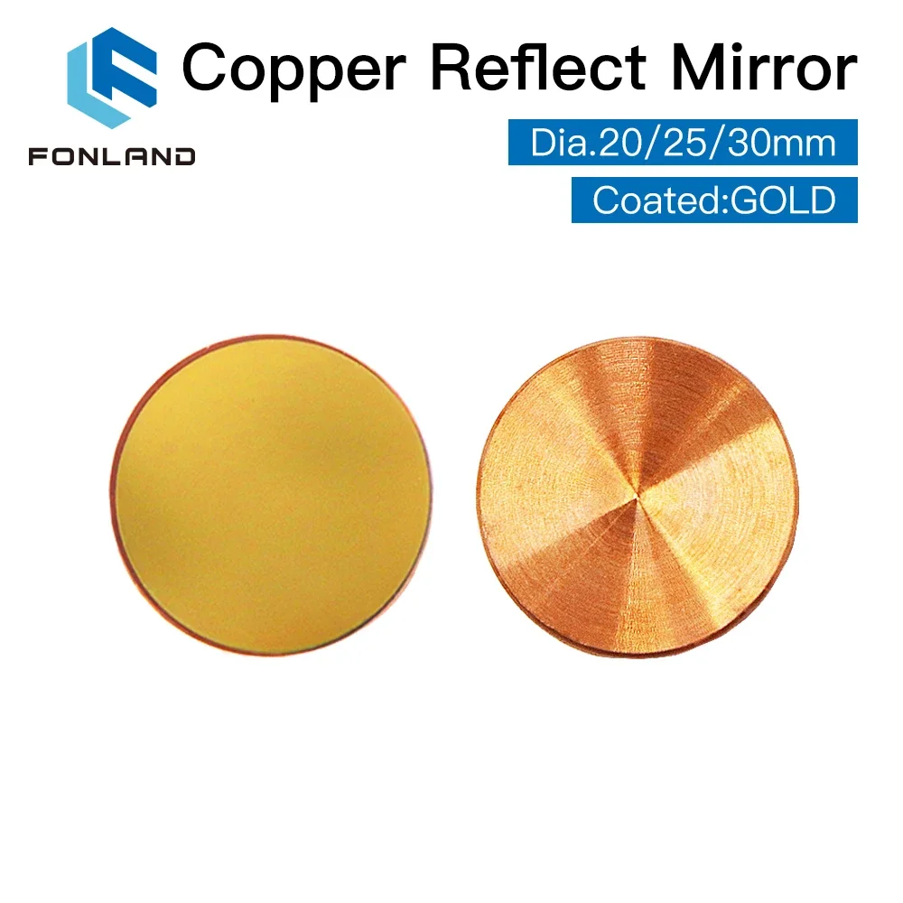 3 uds Fonland espejo reflectan - Co2 Laser Mirror reseña y precio