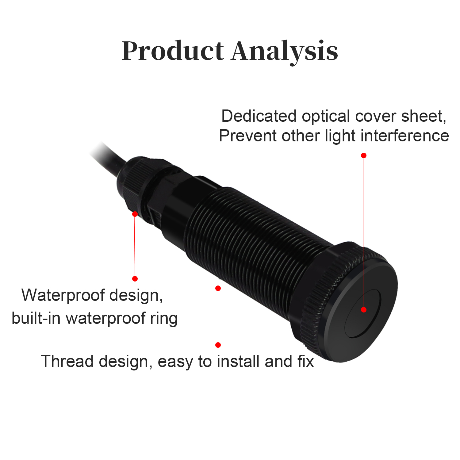 Módulo de Sensor de Distancia  - Industrial Laser Distance Sensor reseña y precio