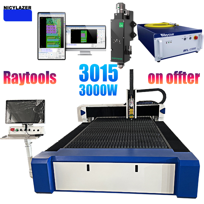 Máquina de Corte Láser de Fibr - Industrial Laser Metal Cutter reseña y precio